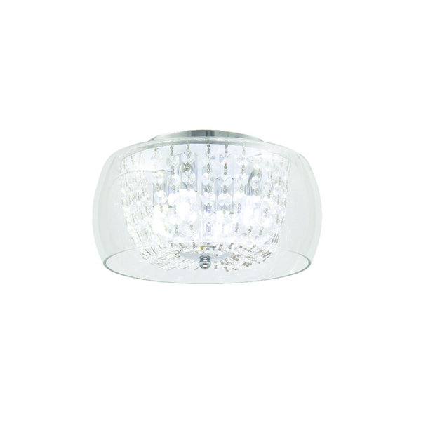 NETTO ΟΡΟΦΗΣ ΚΡΥΣΤΑΛΛΟ - ΓΥΑΛΙ Φ30CM 4ΧG9 YVONNE