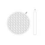 LED ΓΥΨΙΝΟ Φ/Σ ΟΡΟΦΗΣ-ΕΠΙΤΟΙΧΟ ΦΥΣΙΚΟ 32W 967Lm 3000K Φ600Χ70 MOND - Image 3