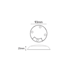 ΠΛΑΚΕΤΑ LED 2.6W ΜΕ ΚΑΛΩΔΙΟ IP66 ΜΠΛΕ 12V DC - Image 2