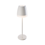 LED SMD TABLE BATTERY LUMINAIRE 2W 150LM 38° 3.000K MATT WHITE CRI80 IP54