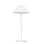 LED SMD TABLE BATTERY LUMINAIRE 3W 140LM  3.000K MATT WHITE 270°  CRI80 IP54