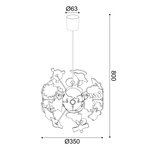 ΚΡΕΜΑΣΤΟ Φ/Σ 4ΧΕ14 ΠΑΙΔΙΚΟ ΔΙΑΣΤΗΜΑ Φ35ΧΗ80CM SPACE - Image 2