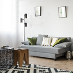 ΔΑΠΕΔΟΥ ΜΑΥΡΟ ΜΕΤΑΛΛΟ D15*H165cm 3ΧΕ27 KENNETH - Image 2