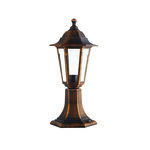 6S PLASTIC FLOOR GARDEN RUST LUMINAIRE 41CM E27 IP44