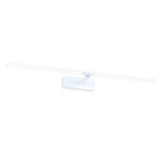 ΕΠΙΤΟΙΧΟ Φ/Σ LED 12W 3000K 780LM PALMA ΛΕΥΚΟ ΜΕΤ/ΚΟ IP44 66,5X14,5X5CM