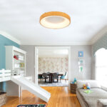 InLight Πλαφονιέρα οροφής LED 48W 4000K από μαύρο μέταλλο και ακρυλικό D:46cm (42177-Β) - Image 2