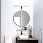 InLight Επιτοίχιο φωτιστικό LED 12W 4000K από πλαστικό σε μαύρη απόχρωση D:60cm (1047-Α) - Image 4