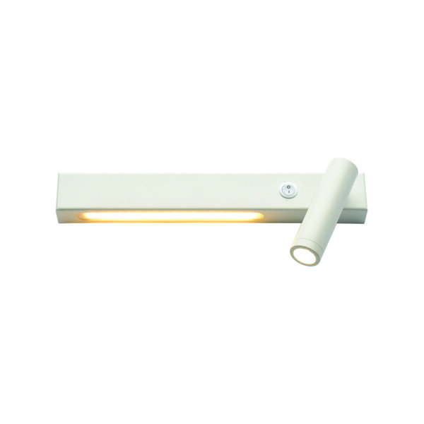 ΕΠΙΤΟΙΧΟ Φ/Σ LED 12W 3200K 980LM HERMES ΛΕΥΚΟ ΜΕΤ/ΚΟ 28Χ11Χ8CM ΔΕΞΙΑ