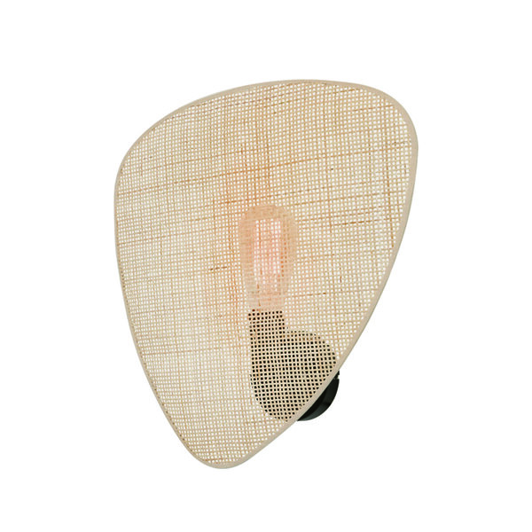 ΕΠΙΤΟΙΧΟ Φ/Σ 1ΧΕ27 SKYROS ΨΑΘΑ ΡΑΤΑΝ 42X38X15CM