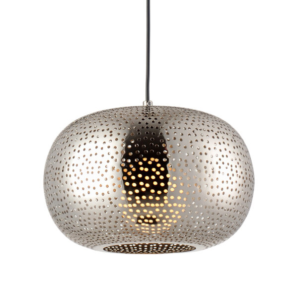 NETTO ΚΡΕΜΑΣΤΟ 1ΧΕ27 ΑΣΗΜΙ ΜΕΤΑΛΛΟ Φ30ΧΗ120CM