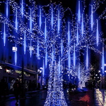 "SNOWDROP" 180 CW LED ΛΑΜΠ., 18LX10DROPS ΜΗΚ.30CM, ΑΝΤΑΠΤ(5V), ΕΠΕΚΤ(ΜΑΧ 3)IP44, 4m+5m ΔΙΑΦ. ΚΑΛ.