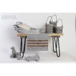 RUNNER ΓΚΡΙ ΜΕ ΛΟΥΡΑΚΙΑ ΔΕΡΜΑΤΙΝΗΣ 40χ180ΕΚ - Image 2