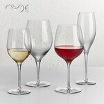 NUDE REFINE RED WINE SET6 440CC H: 21.4CM P/240 GB6.OB24. - Image 2