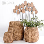 ΔΙΑΚΟΣΜΗΤΙΚΟ ΤΟΙΧΟΥ ΜΕΤΑΛΛΙΚΟ ΜΠΕΖ ΜΕ ΦΥΛΛΑ ΑΠΟ ΨΑΘΑ 66Χ78ΕΚ - Image 2