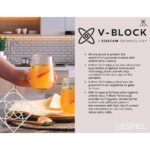 DIS. V-BLOCK CASABLANCA TEMPERED LD 355CC 12.2CM P/864 GB6.OB24… - Image 2