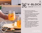 DIS. V-BLOCK CASABLANCA TEMPERED JUICE&LONG DRINK 295CC P/960 GB6.OB24… - Image 3