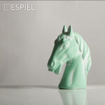 ΚΕΦΑΛΙ ΑΛΟΓΟΥ ΠΡΑΣΙΝΟ 15Χ7,5Χ19ΕΚ. - Image 2