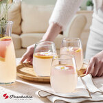 AMBER RED WINE 440CC D:8.7 H:11.1 P/576 SB3.OB24. - Image 3