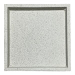 ΠΙΑΤΟ FIBER CLAY ΜΠΕΖ-ΓΡΑΝΙΤΗ ΤΕΤΡΑΓΩΝΟ ΓΙΑ ΚΑΣΠΩ - 33x33x4cm 5/ΚΙΒ - Image 2