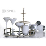 DIS. MAYA WHITE SILVER ΠΟΤΗΡΙ MARGARITA ΛΕΥΚΟ-ΑΣΗΜΙ MAT 305CC 11,5Χ17ΕΚ - Image 2