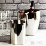 DIS. WINE COOLER ΑΝΟΞΕΙΔΩΤΟ ΔΙΠΛΟΤΟΙΧΟ ΑΣΗΜΙ 1.45LT 12X18EK - Image 2