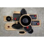 BLACK ΠΙΑΤΟ ΒΑΘΥ ΣΤΡΟΓΓ. 19ΕΚ WAVY MATTE ΜΕΛΑΜΙΝΗΣ - Image 2