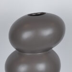 ΒΑΖΟ ΚΕΡΑΜΙΚΟ ΣΚΟΥΡΟ ΓΚΡΙ 20.5x17.1x65.3cm - Image 2