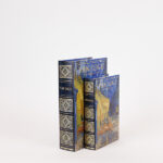 S/2 ΔΙΑΚΟΣΜΗΤΙΚΑ ΚΟΥΤΙΑ, VAN GOGH, ΞΥΛΙΝΟ, ΜΠΛΕ, 30x21x7cm - Image 3