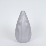 ΒΑΖΟ ΚΕΡΑΜΙΚΟ ΓΚΡΙ 13.3x26cm