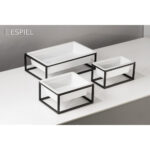 ΓΑΣΤΡΟΝΟΜΟΣ GN1/2 ΛΕΥΚΟ ΓΥΑΛΙΣΤ. ΜΕΛΑΜΙΝΗΣ 32,5Χ26,5Χ10ΕΚ  (smA) - Image 2