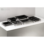 ΓΑΣΤΡΟΝΟΜΟΣ GN1/1 ΜΑΥΡΟ ΓΥΑΛΙΣΤ. ΜΕΛΑΜΙΝΗΣ 53Χ32,5Χ2ΕΚ  (smA) - Image 2