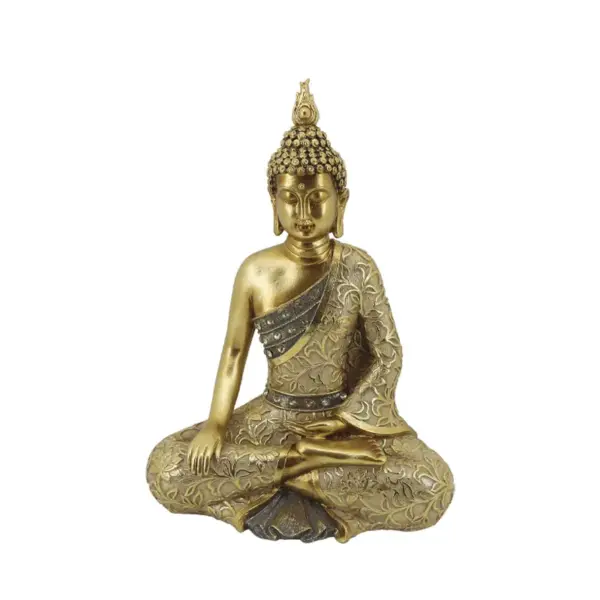 ΔΙΑΚΟΣΜΗΤΙΚΗ ΦΙΓΟΥΡΑ ΒΟΥΔΑΣ ΧΡΥΣΟ - 22.5x12.5x31cm 6/KIB