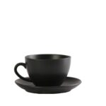 MORGAN MATTE BLACK ΦΛΙΤΖΑΝΙ & ΠΙΑΤΑΚΙ ΚΑΠΟΥΤΣΙΝΟ 220CC 14Χ14Χ8ΕΚ