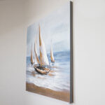 ΠΙΝΑΚΑΣ ΚΑΜΒΑΣ ΚΑΡΑΒΙΑ 100x3x100cm - Image 2