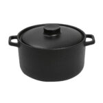 LAVA ΚΑΤΣΑΡΟΛΑ STONEWARE ΜΑΥΡΗ 2500ML D: 21 H: 15CM