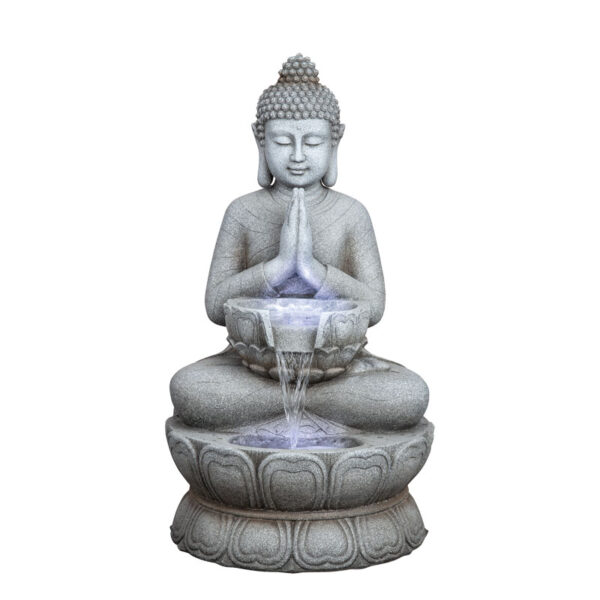 ΕΠΙΔΑΠΕΔΙΟ ΣΥΝΤΡΙΒΑΝΙ ΔΙΑΚΟΣΜΗΣΗΣ ΓΚΡΙ ΜΕ ΦΩΣ ΒΟΥΔΑΣ - 47x41x83cm 1/ΚΙΒ