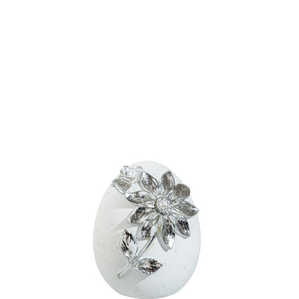 ΠΟΛΥΕΣΤΕΡΙΚΟ ΑΥΓΟ ΛΕΥΚΟ ΜΕ ΑΣΗΜΙ ΛΟΥΛΟΥΔΙ 7Χ7,5Χ9ΕΚ