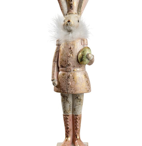 ΠΟΛΥΕΣΤΕΡΙΚΟΣ ΛΑΓΟΣ ΡΟΖ ΧΡΥΣΟΣ ΜΕ ΠΟΥΠΟΥΛΟ 7Χ6Χ24ΕΚ