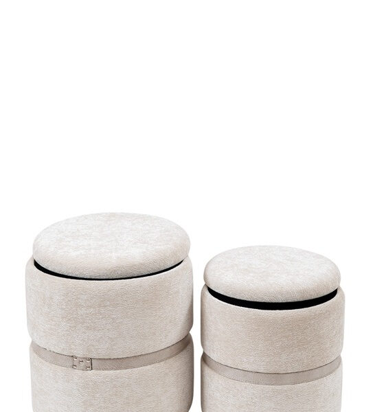 ΣΚΑΜΠΟ ΣΕΤ 2ΤΕΜ ΜΠΕΖ ΜΕ ΔΕΡΜΑΤΑΚΙ 41Χ41Χ45ΕΚ ΚΑΙ 35Χ35Χ38ΕΚ