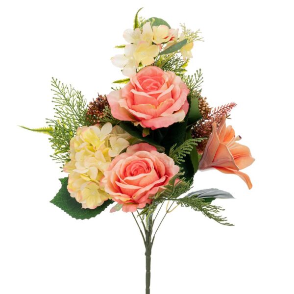 ΜΕΓΑΛΟ ΡΟΖ ΚΙΤΡΙΝΟ ΜΠΟΥΚΕΤΟ ΜΕ ΤΡΙΑΝΤΑΦΥΛΛΑ UV ΠΡΟΣΤΑΣΙΑ X11 57EK