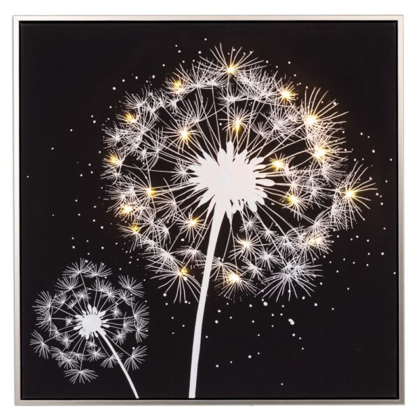 ΠΙΝΑΚΑΣ (ΠΙΚΡΑΛΙΔΑ) WITH LED LIGHT ΜΕ ΑΣΗΜΙ ΚΟΡΝΙΖΑ ΣΕ ΤΥΠΩΜΕΝΟ ΚΑΜΒΑ 60Χ60ΕΚ