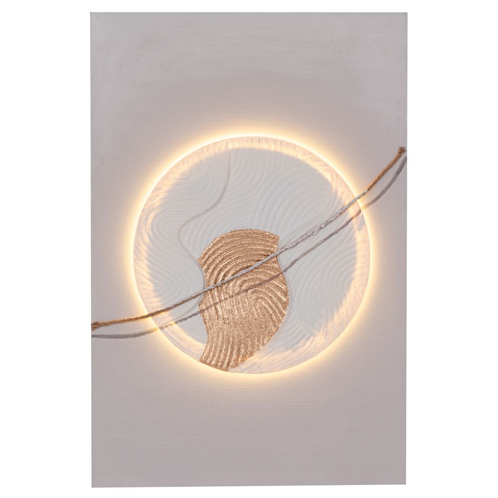 92727.jpg ΠΙΝΑΚΑΣ ΚΥΚΛΟΣ ΕΛΑΙΟΓΡΑΦΙΑ WITH LED LIGHT ΣΕ ΤΥΠΩΜΕΝΟ ΚΑΜΒΑ 60Χ90ΕΚ - Image 1
