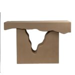 ΚΟΝΣΟΛΑ MDF ΕΚΡΟΥ 120x36x81cm