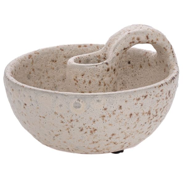 ΓΚΡΙ ΠΑΛΑΙΩΜΕΝΟ ΚΕΡΑΜΙΚΟ ΚΗΡΟΠΗΓΙΟ 14Χ14Χ10ΕΚ