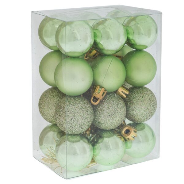 ΣΕΤ 24 ΠΡΑΣΙΝΗ ΠΛΑΣΤΙΚΗ ΜΠΑΛΑ  ΣΕ ΚΟΥΤΙ 3ΕΚ