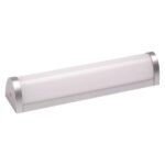 ΦΩΤΙΣΤΙΚΟ ΜΠΑΝΙΟΥ ΑΛΟΥΜΙΝΙΟ-ΠΛΑΣΤΙΚΟ LED 8W 650Lm 4000K 350X75X66 IP44 ΑΣΗΜΙ ΜΑΤ ARTE ILLUMINA IRON
