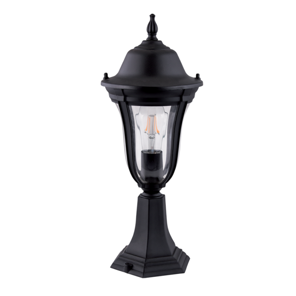 MARK ΦΑΝΑΡΙ ΣΤΑΝΤ 1XE27 ΜΑΥΡΟ H490mm