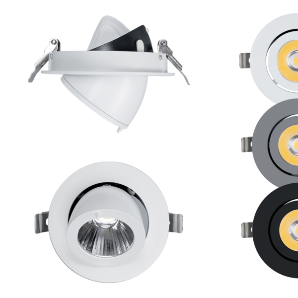 SKY TL180 COB ΦΩΤΙΣΤΙΚΟ ΡΑΓΑΣ 20W 220-240V 6400K 24° ΓΚΡΙ