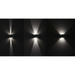 REIN - Γύψινο Επιτοίχιο Φωτιστικό - Απλίκα σε Λευκό Χρώμα - Image 2