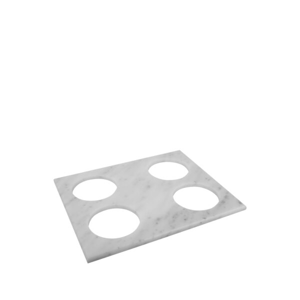 ΕΠΙΦΑΝΕΙΑ ΜΕ ΟΠΕΣ ΑΠΌ ΜΑΡΜΑΡΟ ΛΕΥΚΗ dia9,5CM GN1/2 32,5X26,5X1EK